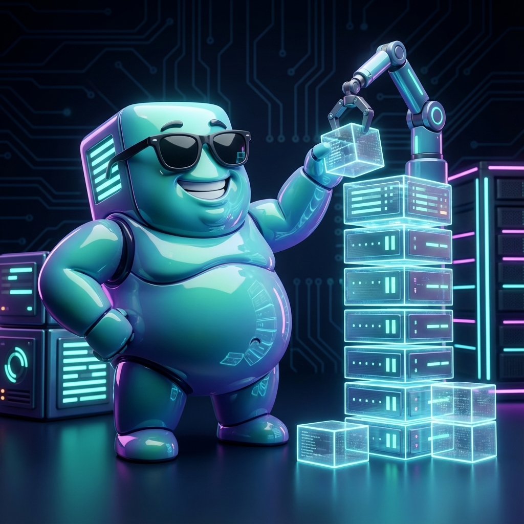 Phat Stack Robot Mascot